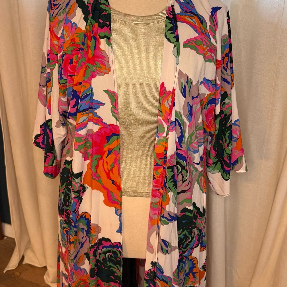 ByVinnik Colorful Rose Robe - Picture 3 of 5